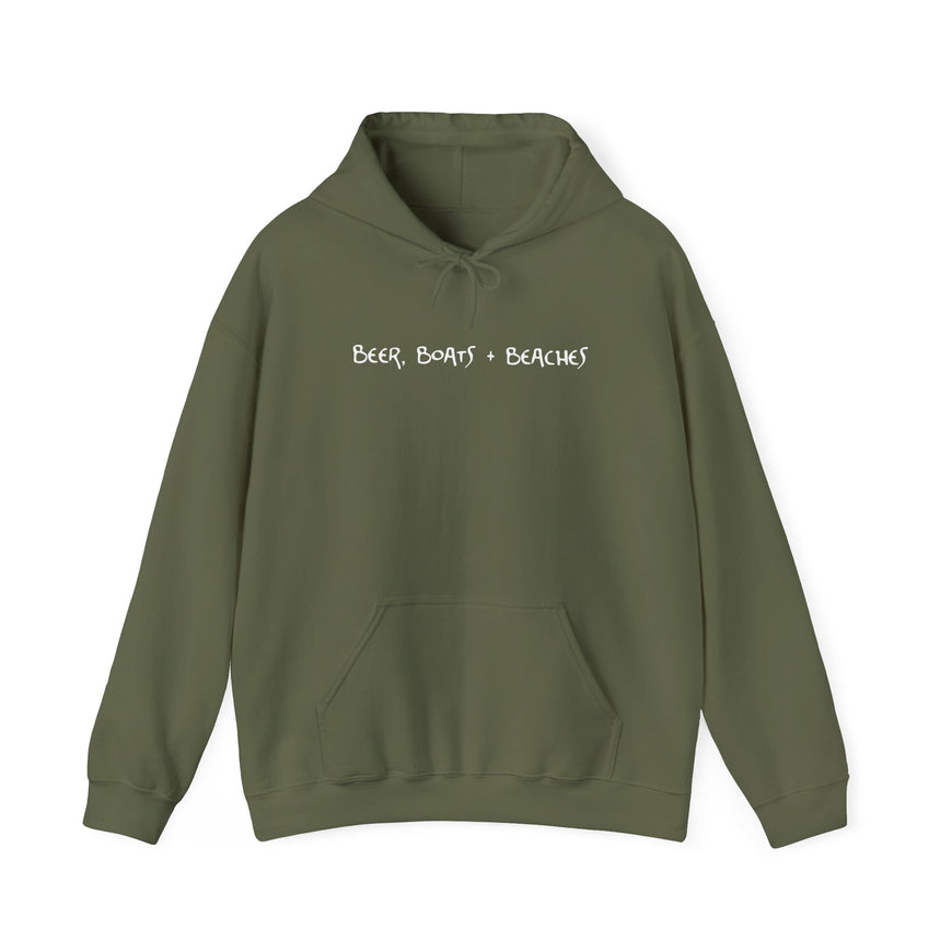 Beer, Boats + Beaches Heavy Blend™ Hoodie : FL Series