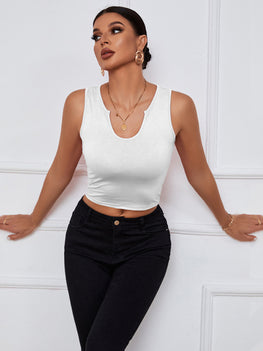 Feminine U-Neck Tee